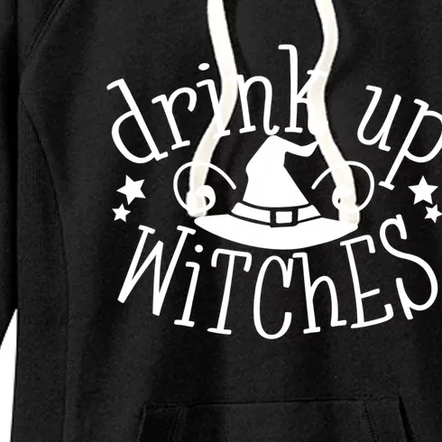 Up Witches Halloween Witch Halloween Party Gift Women's Fleece Hoodie