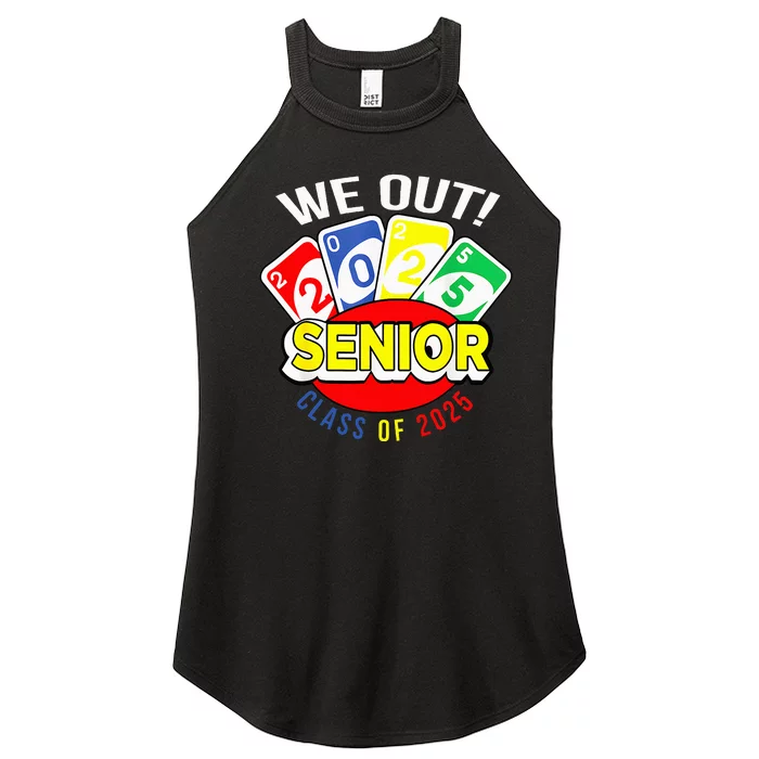 U.N.O We Out Senior Class Of 2025 Women’s Perfect Tri Rocker Tank