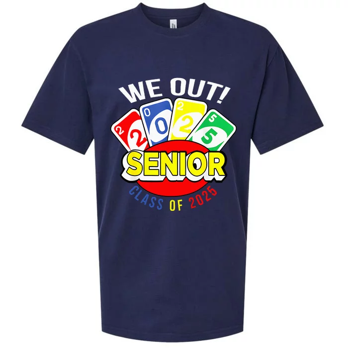 U.N.O We Out Senior Class Of 2025 Sueded Cloud Jersey T-Shirt