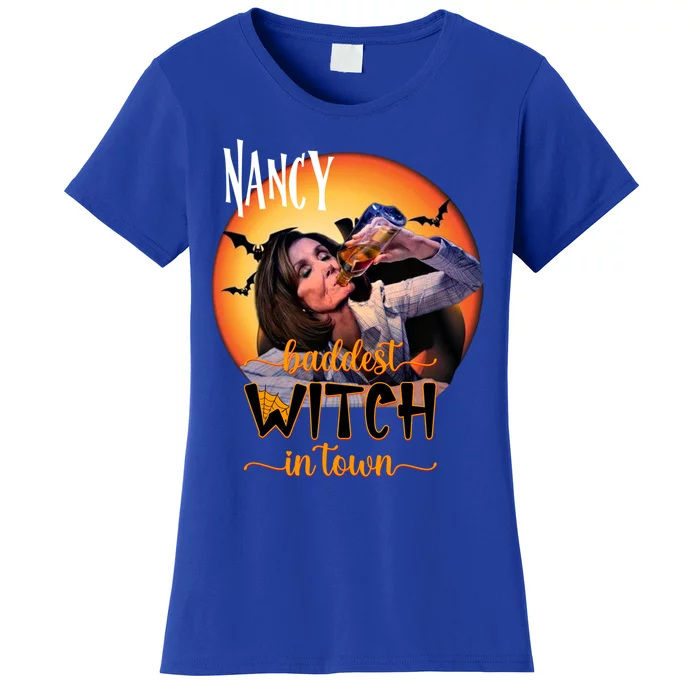 Up Witches Pelosi Halloween Costume Scary Nancy Pelosi Meaningful Gift Women's T-Shirt