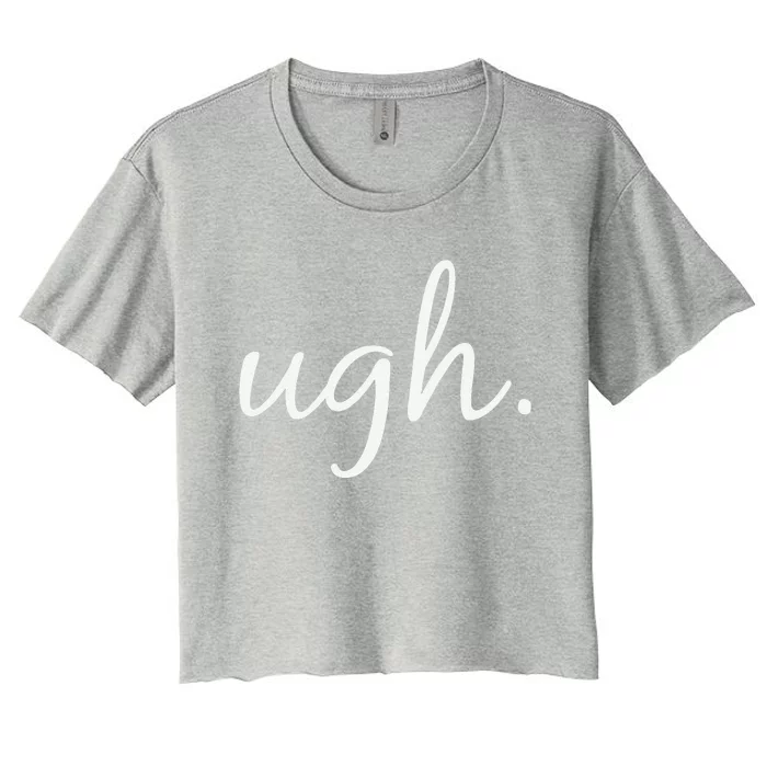 Ugh's Women's Singles Awareness Day Women's Crop Top Tee