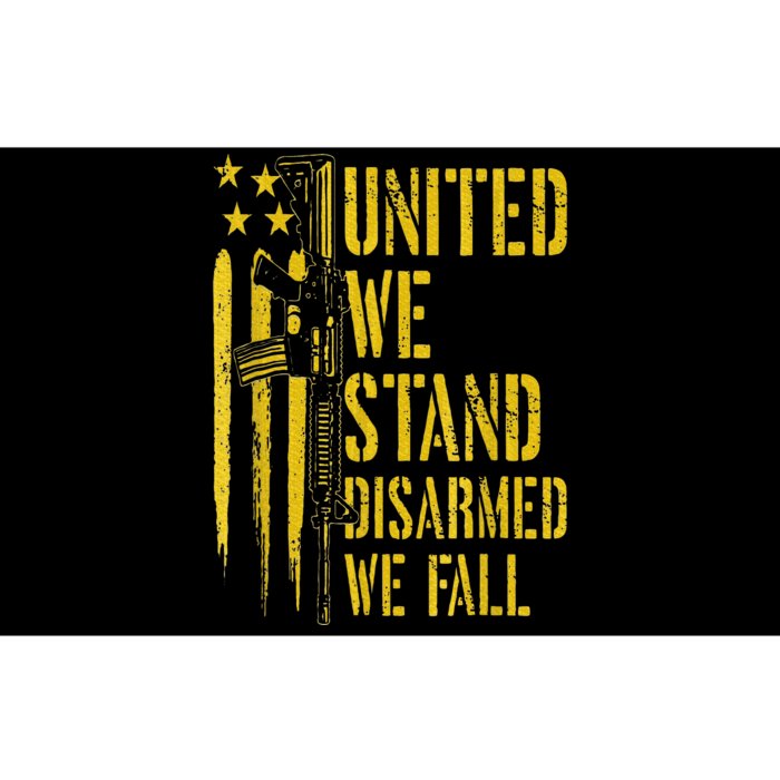 United We Stand Disarmed We Fall Bumper Sticker