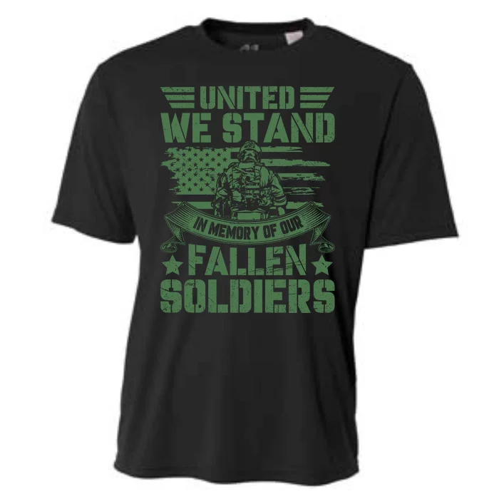 United We Stand Memorial Day Remembrance Cooling Performance Crew T-Shirt