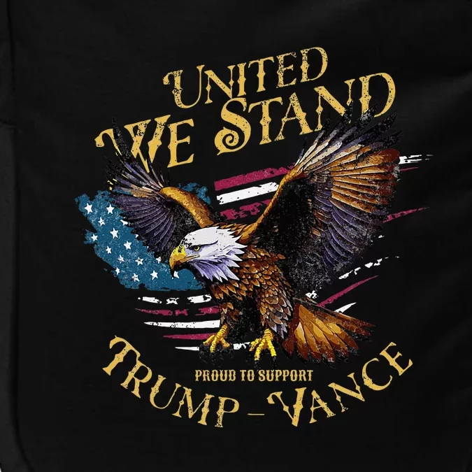 United We Stand Support Trump Vance Hillbilly Trump Vance Impact Tech Backpack