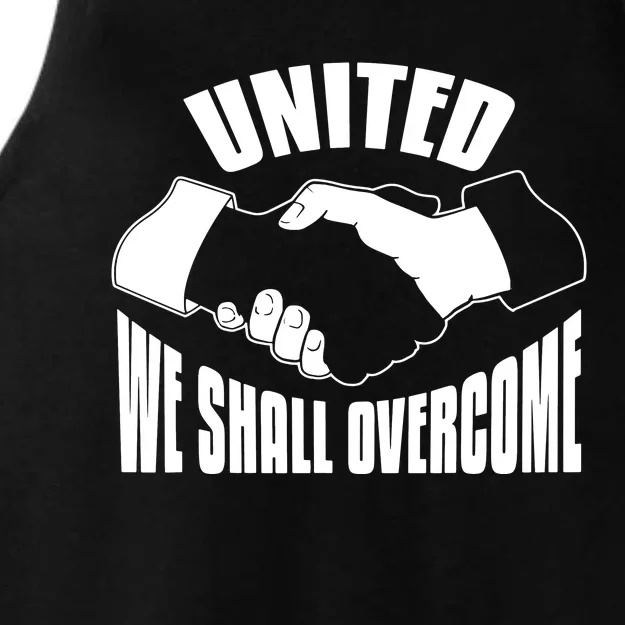 United We Shall Overcome Civil Rights Ladies Tri-Blend Wicking Tank