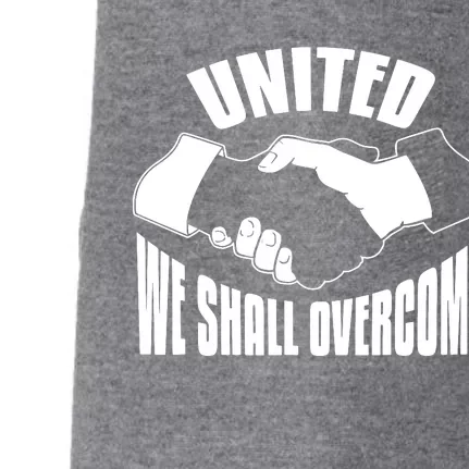 United We Shall Overcome Civil Rights Doggie 3-End Fleece Hoodie