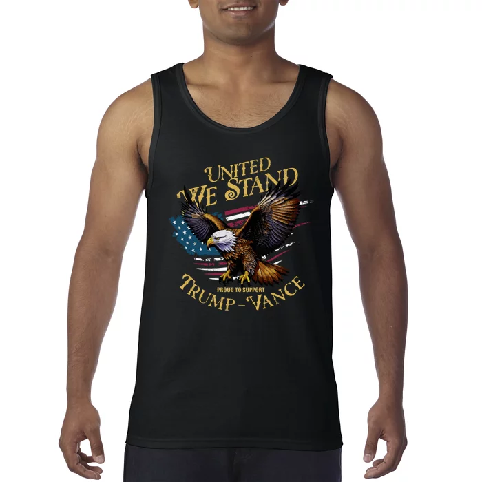 United We Stand Support Trump Vance 2024 Tank Top