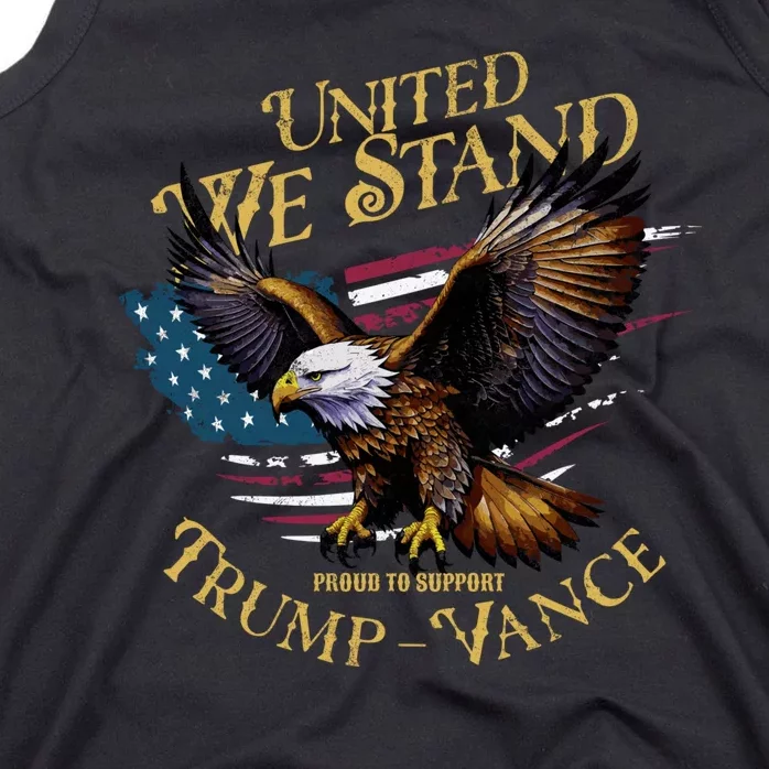 United We Stand Support Trump Vance 2024 Tank Top