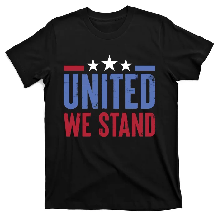 United We Stand Independence Day Graphic T-Shirt