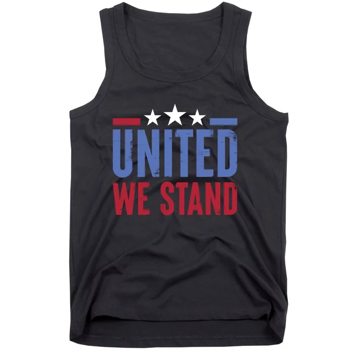 United We Stand Independence Day Graphic Tank Top