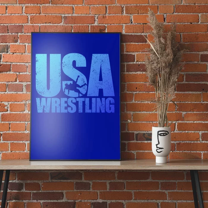 Usa Wrestling S Wrestling Team Patriot Usa Wrestler Cute Gift Poster