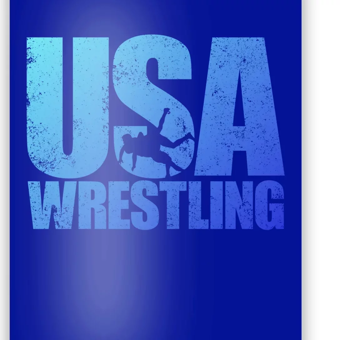 Usa Wrestling S Wrestling Team Patriot Usa Wrestler Cute Gift Poster