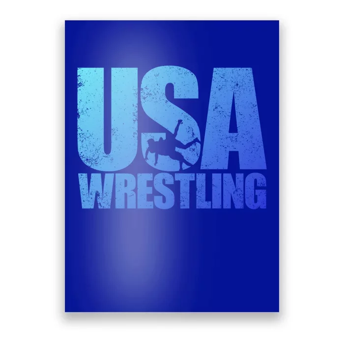 Usa Wrestling S Wrestling Team Patriot Usa Wrestler Cute Gift Poster