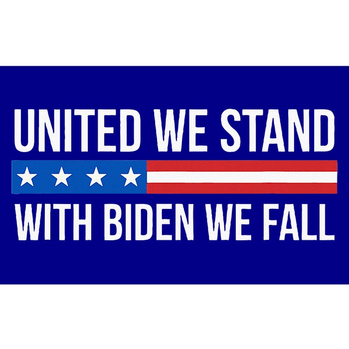 United We Stand With Biden We Fall Bumper Sticker