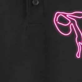 Uterus Where The Magic Happens Uterus Power Dry Zone Grid Performance Polo