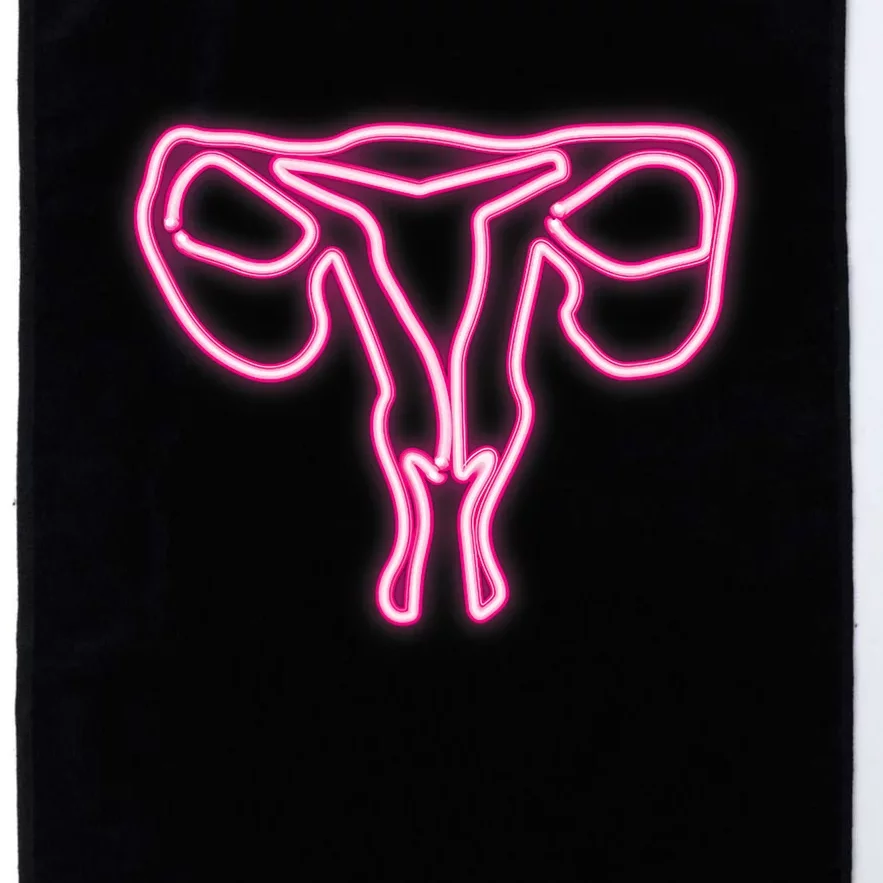 Uterus Where The Magic Happens Uterus Power Platinum Collection Golf Towel