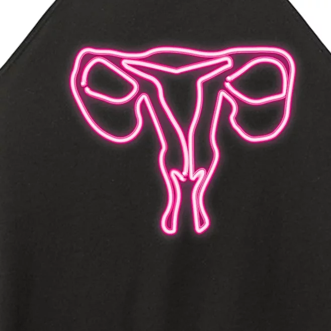 Uterus Where The Magic Happens Uterus Power Women’s Perfect Tri Rocker Tank