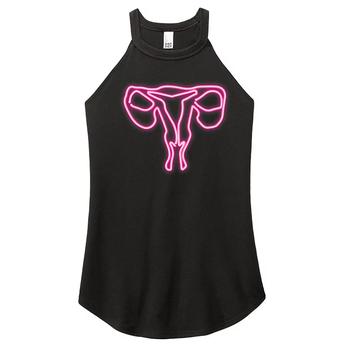 Uterus Where The Magic Happens Uterus Power Women’s Perfect Tri Rocker Tank