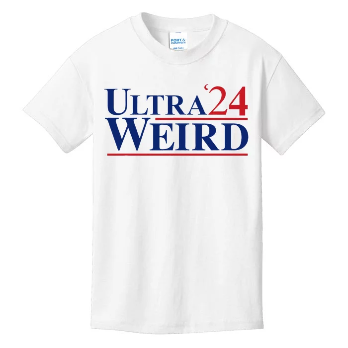 Ultra Weird Trump 2024 Funny Donald Trump Jd Vance Kids T-Shirt