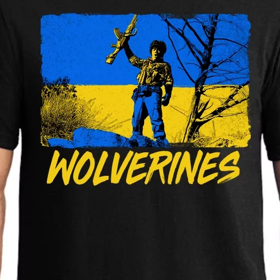 Ukraine Wolverines Pajama Set