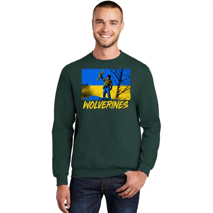 Ukraine Wolverines Tall Sweatshirt