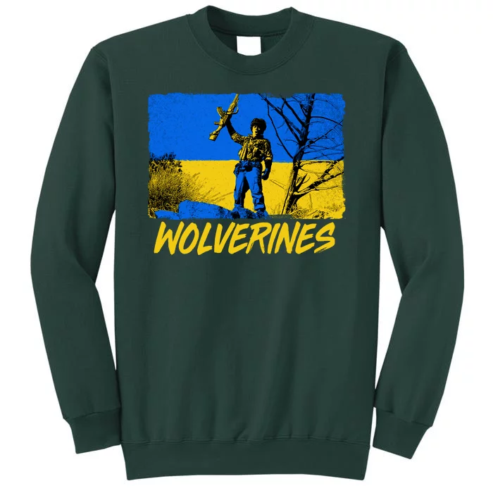 Ukraine Wolverines Tall Sweatshirt