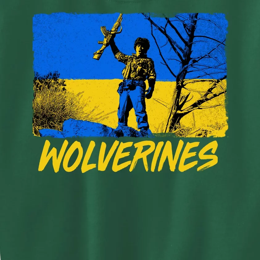 Ukraine Wolverines Kids Sweatshirt