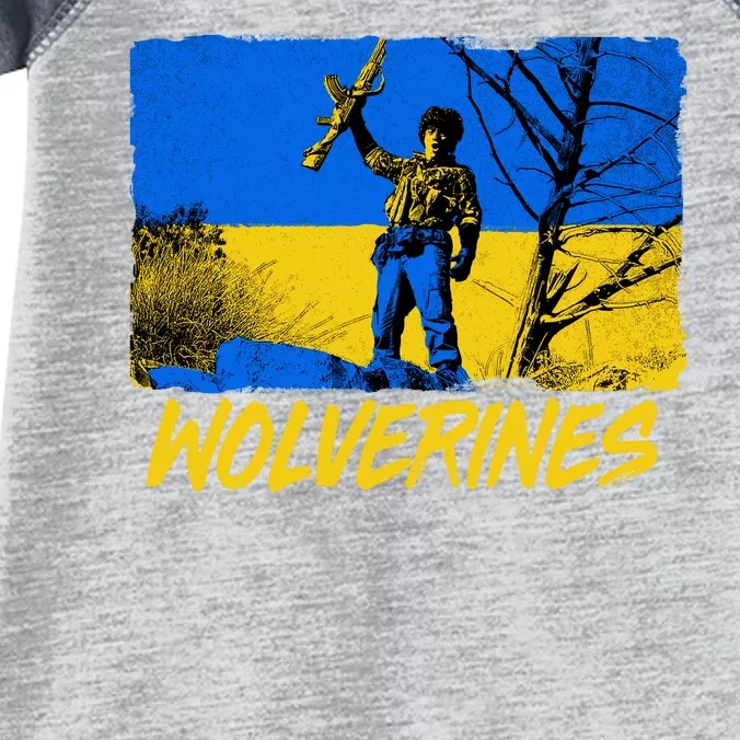 Ukraine Wolverines Infant Baby Jersey Bodysuit