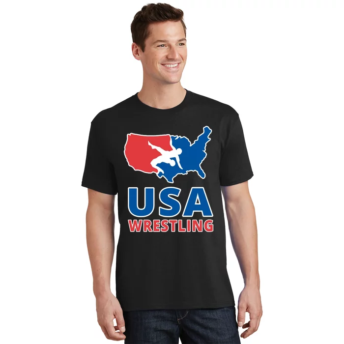 Usa Wrestling T-Shirt