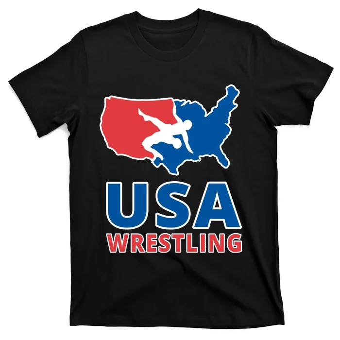 Usa Wrestling T-Shirt