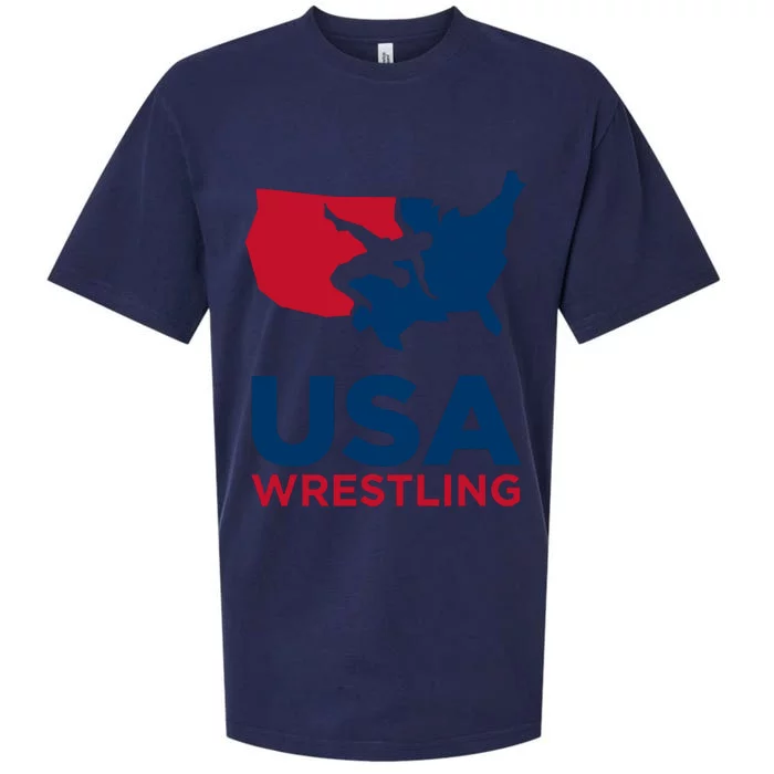 Usa Wrestling Sueded Cloud Jersey T-Shirt