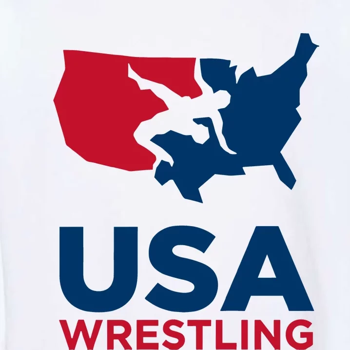 Usa Wrestling Garment-Dyed Sweatshirt