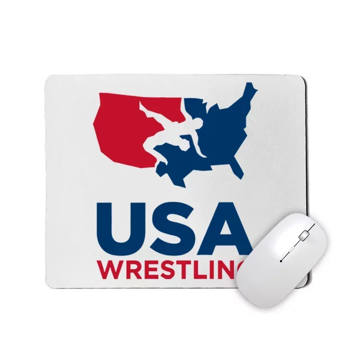 Usa Wrestling Mousepad