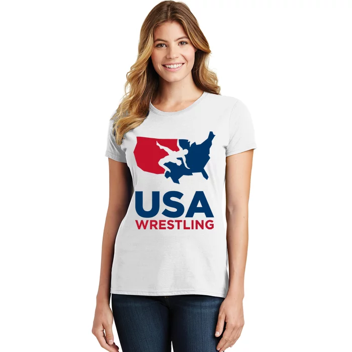 Usa Wrestling Women's T-Shirt