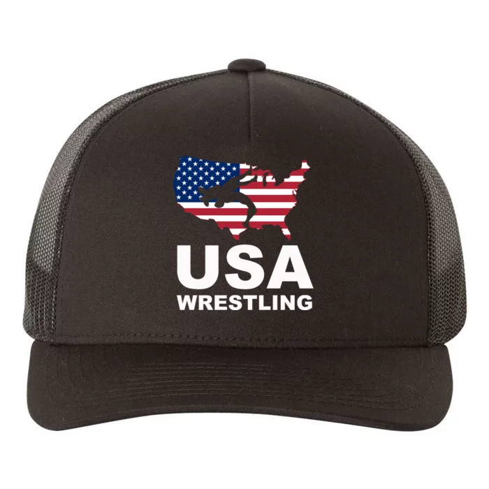 Usa Wrestling Yupoong Adult 5-Panel Trucker Hat