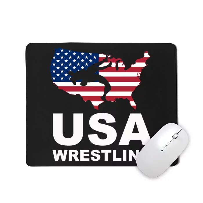 Usa Wrestling Mousepad