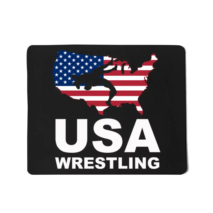 Usa Wrestling Mousepad