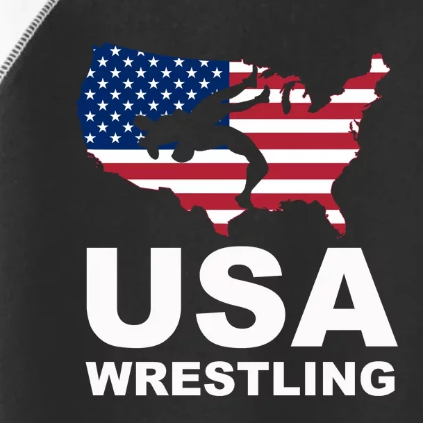 Usa Wrestling Toddler Fine Jersey T-Shirt