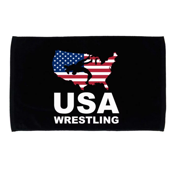 Usa Wrestling Microfiber Hand Towel