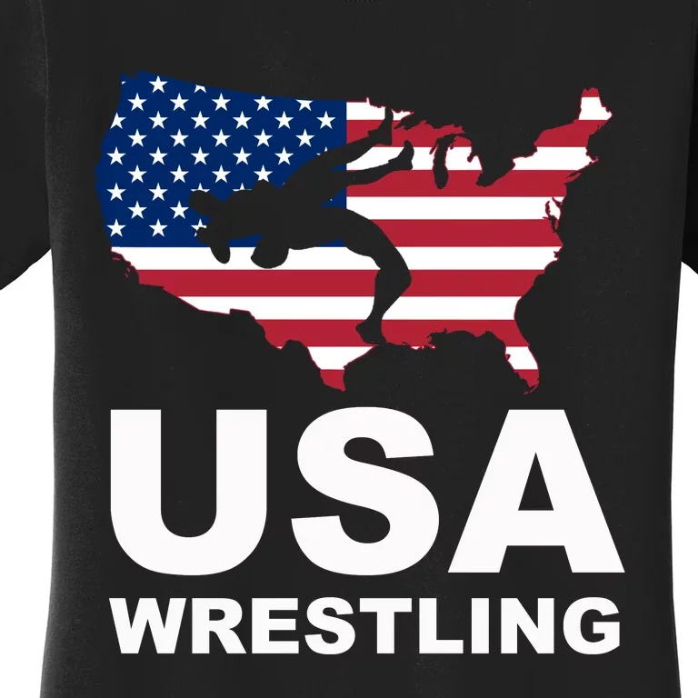 Usa Wrestling Women's T-Shirt