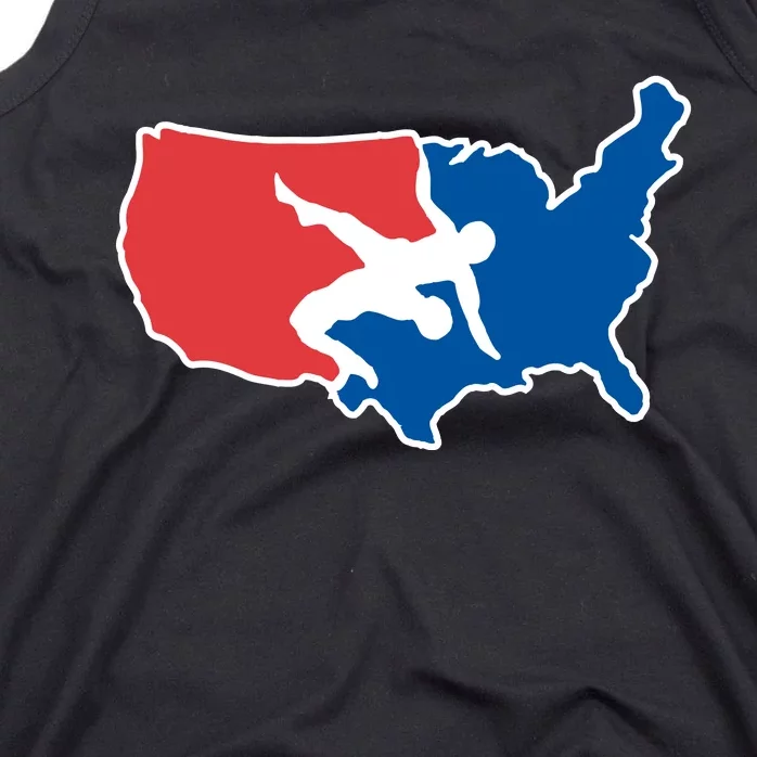 Usa Wrestling Tank Top