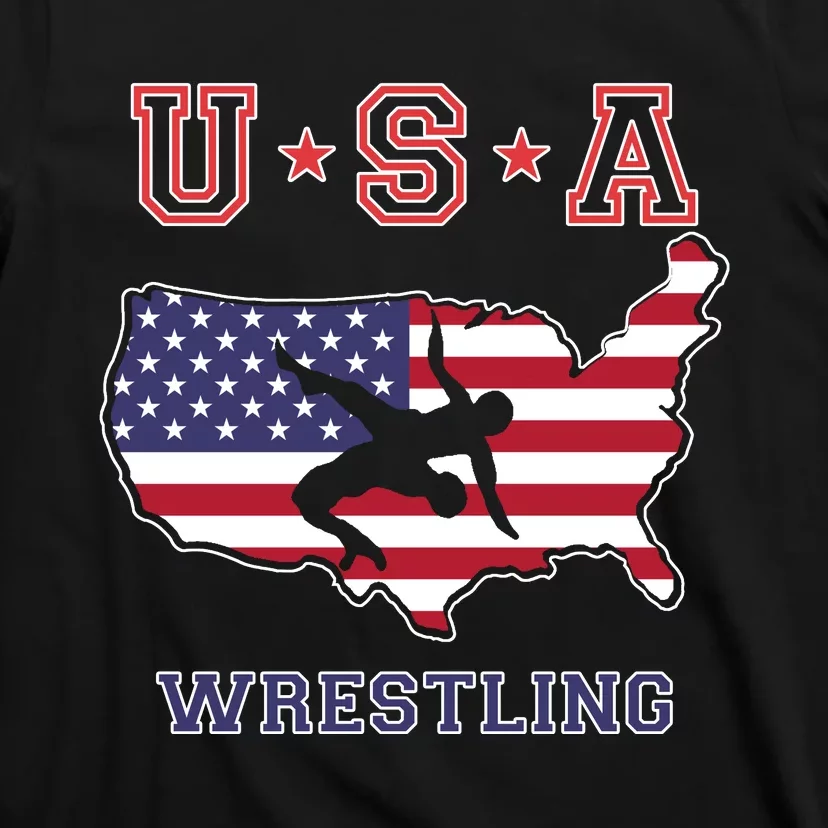 Usa Wrestling T-Shirt