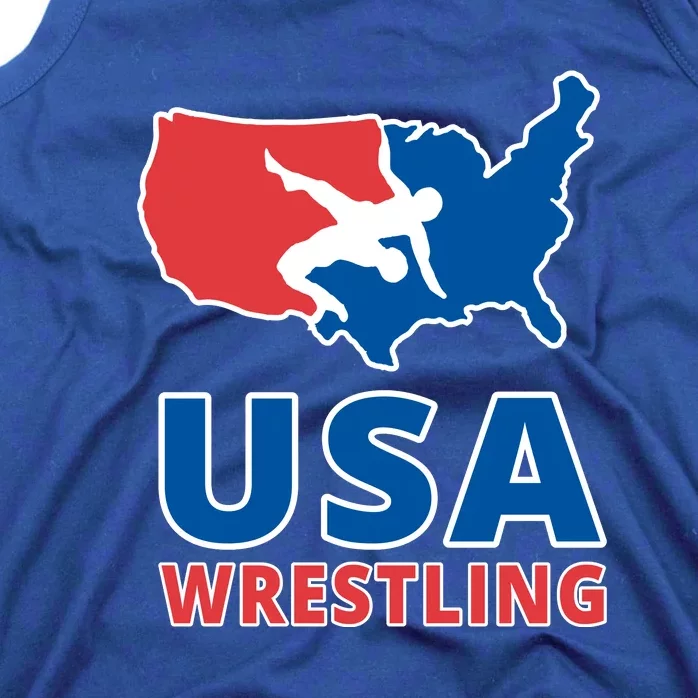 Usa Wrestling Tank Top