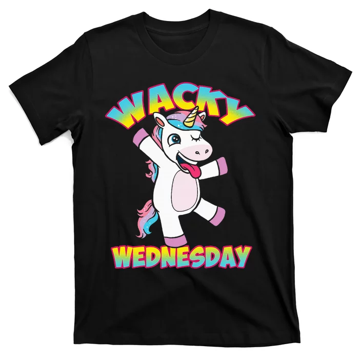 Unicorn Wednesdays Wacky Wednesday Unicorn T-Shirt