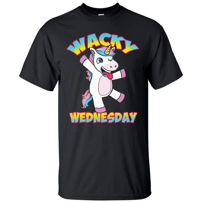 Unicorn Wednesdays Wacky Wednesday Unicorn Tall T-Shirt