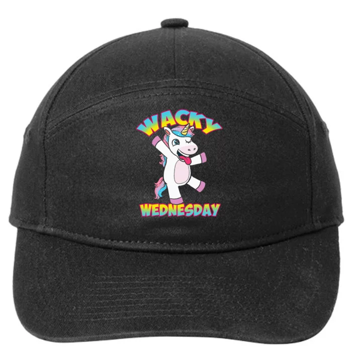 Unicorn Wednesdays Wacky Wednesday Unicorn 7-Panel Snapback Hat