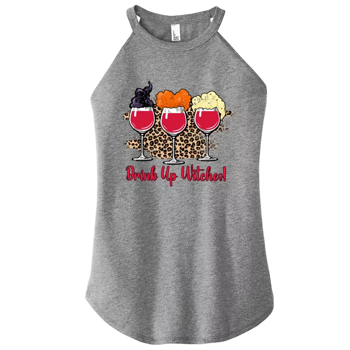 Up Witches Wine Glass Witch Squad Funny Parody Gift Women’s Perfect Tri Rocker Tank