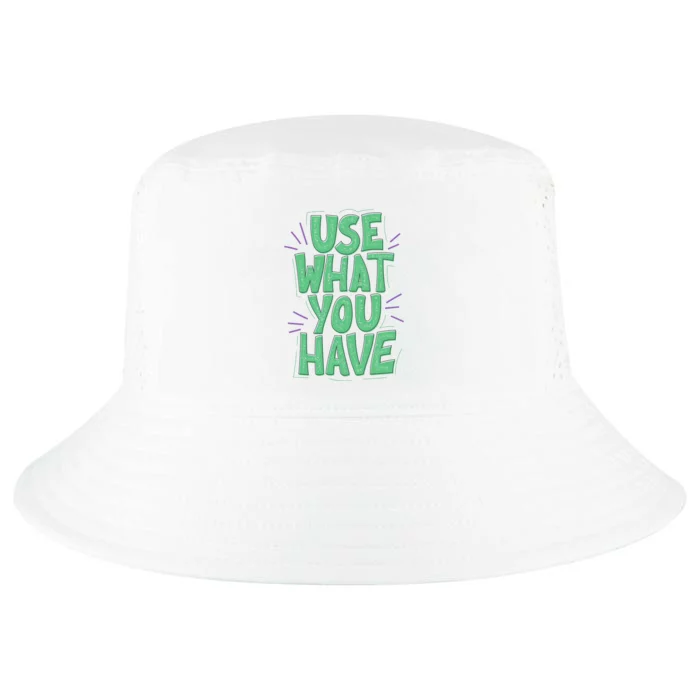 Use What You Have Earth Day Cool Comfort Performance Bucket Hat