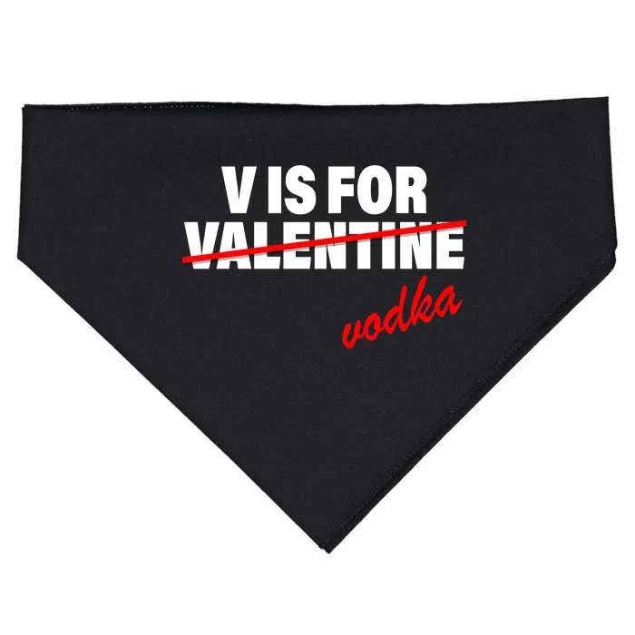 V Is For Val VODKA USA-Made Doggie Bandana