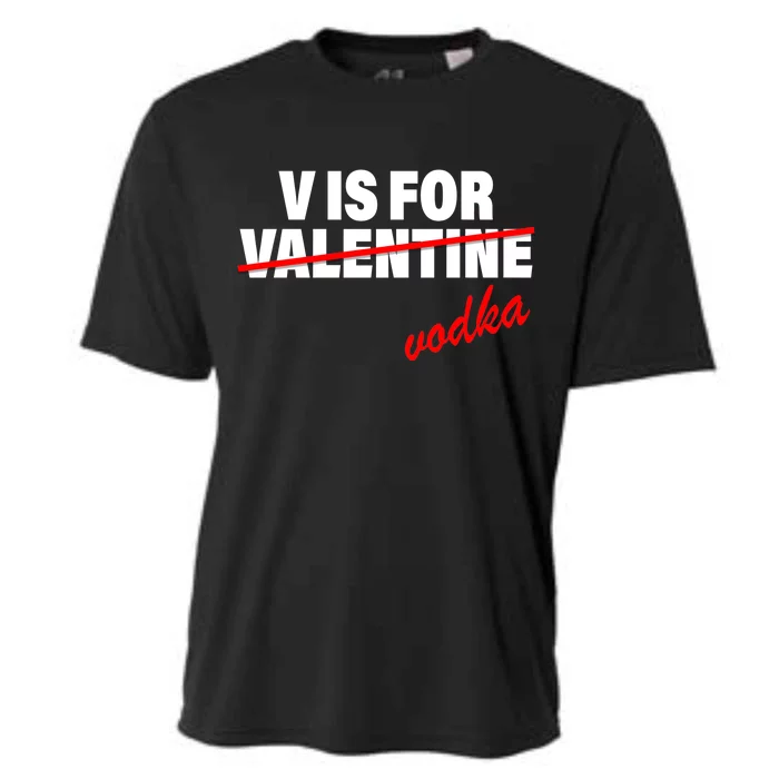 V Is For Val VODKA Cooling Performance Crew T-Shirt